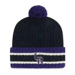 MLB Colorado Rockies Crevasse Knit Hat