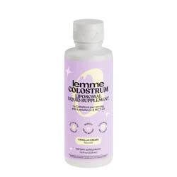 Lemme Colostrum Liquid - Liposomal Supplement & Creamer - Full-Body Wellness Support - Vanilla Creme Flavored - 7.6 fl oz