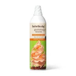 Gummy Worm Whipped Dairy Topping - 13oz - Favorite Day™