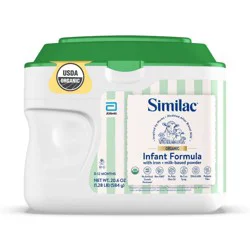 Similac Organic Powder Infant Formula - 20.6oz: Infant, Milk-Based, Brain Development, Immune System Support