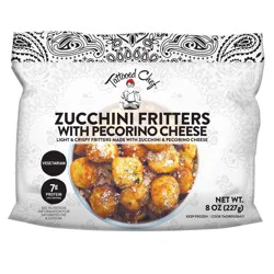 Tattooed Chef Zucchini Parmesan Fritter - 8oz