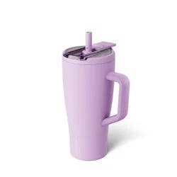 BruMate 30fl oz Stainless Steel Era Flip Straw Tumbler - Lavender