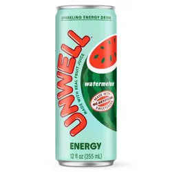 Unwell Energy Watermelon - 12 fl oz