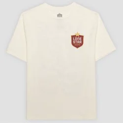 Men's Lone Star Short Sleeve Graphic T-shirt - Beige XXL