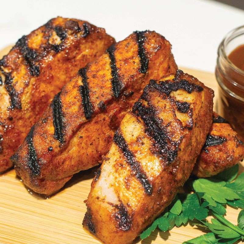 slide 2 of 3, Gourmet Specialty Foods Gourmet Speciality Foods Backyard BBQ Boneless Country Style Pork Rib - 1lb, 1 lb