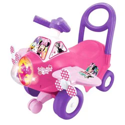 Disney Minnie Animation Plane Pedal and Push Riding Toy