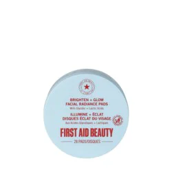 FIRST AID BEAUTY Brighten + Glow Facial Radiance Pads - 28ct - Ulta Beauty: Exfoliating, Gluten-Free, Normal to Dry Skin, Unscented