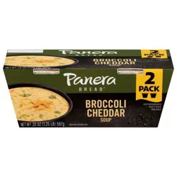 Panera Bread Broccoli Cheddar Soup 20oz/2pk