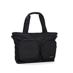 Altitude 19" Tote Bag with Laptop Pocket and Adjustable Shoulder Strap - Black
