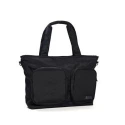 Altitude 19" Tote Bag with Laptop Pocket and Adjustable Shoulder Strap - Black