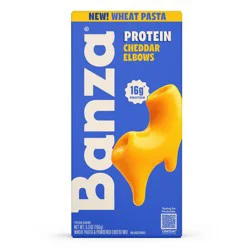 Banza Wheat Protein Mac Cheddar Elbows Pasta - 5.5oz