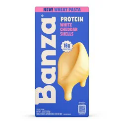 Banza Wheat Protein Mac White Cheddar Shells Pasta - 5.5oz