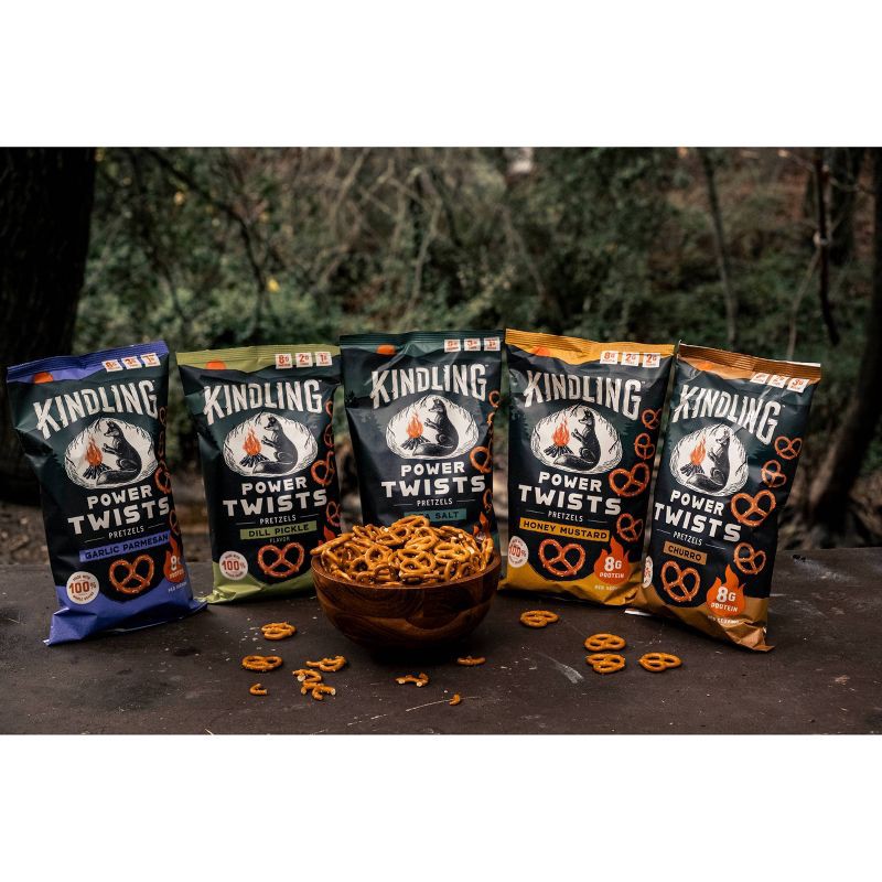 slide 7 of 7, Kindling Power Twists Honey Mustard Pretzels - 6.5oz, 6.5 oz