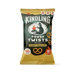 Kindling Power Twists Honey Mustard Pretzels - 6.5oz