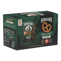 Kindling Sea Salt Lunchbox Protein Pretzels - 1.06oz/8ct