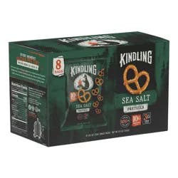 Kindling Sea Salt Lunchbox Protein Pretzels - 1.06oz/8ct