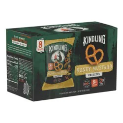 Kindling Honey Mustard Lunchbox Protein Pretzels - 1.06oz/8ct
