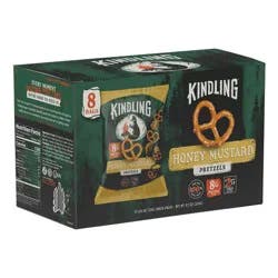 Kindling Honey Mustard Lunchbox Protein Pretzels - 1.06oz/8ct