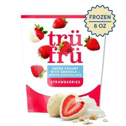 Tru Fru Strawberries Frozen Dairy Dessert - 8oz
