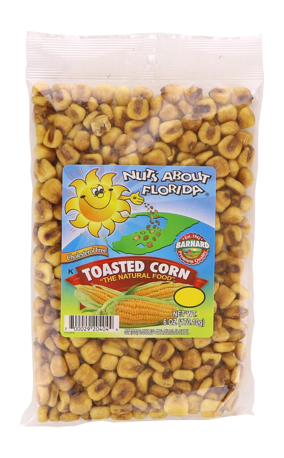 slide 1 of 1, Nuts About Florida Toasted Corn, 6 oz