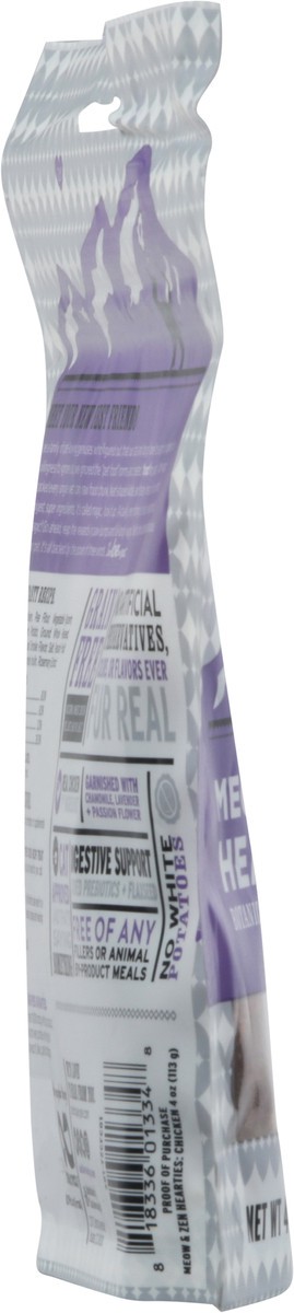 slide 7 of 9, I and Love and You Grain Free Meow & Zen Hearties Holistic Chicken Recipe Cat Treats 4 oz, 4 oz