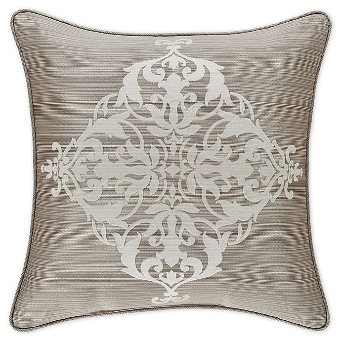 slide 1 of 2, J. Queen New York Crestview Square Throw Pillow - Silver, 20 in