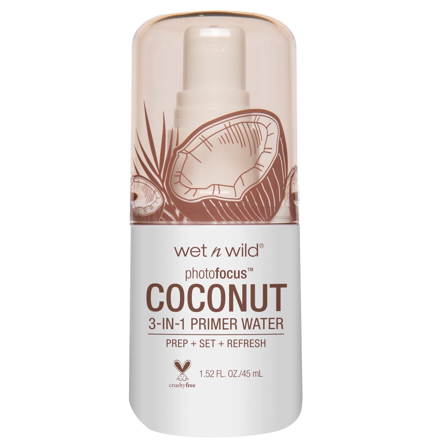 slide 1 of 3, wet n wild 3-in-1 Coconut In Love with Coco 134A Primer Water 1.52 oz, 1.52 oz