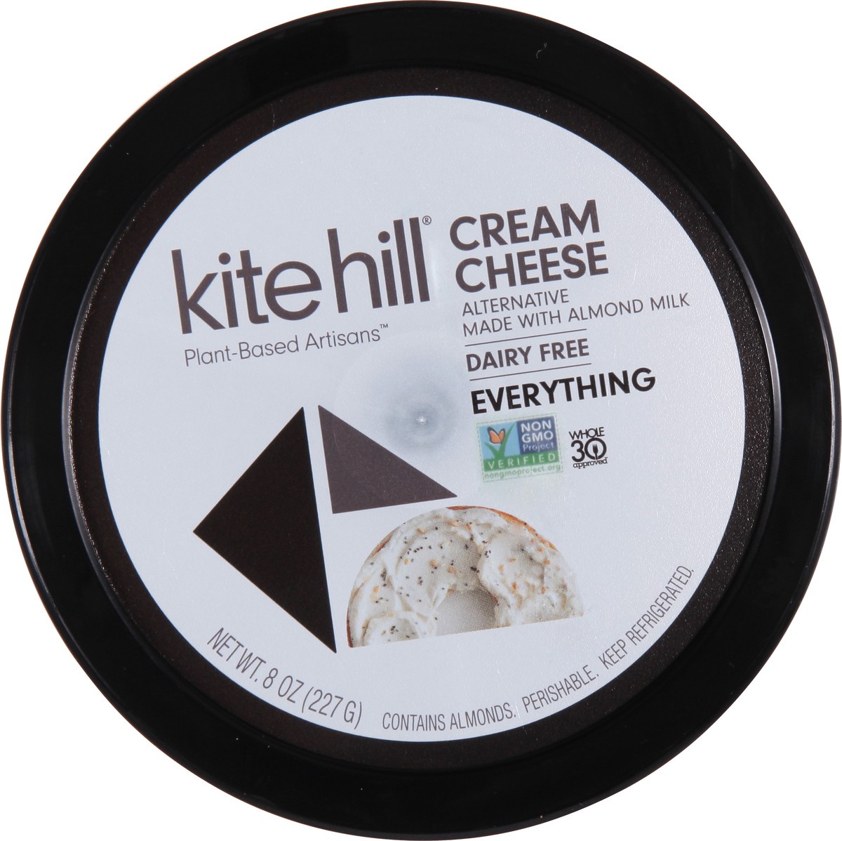 slide 9 of 13, Kite Hill Dairy Free Everything Cream Cheese, 8 oz