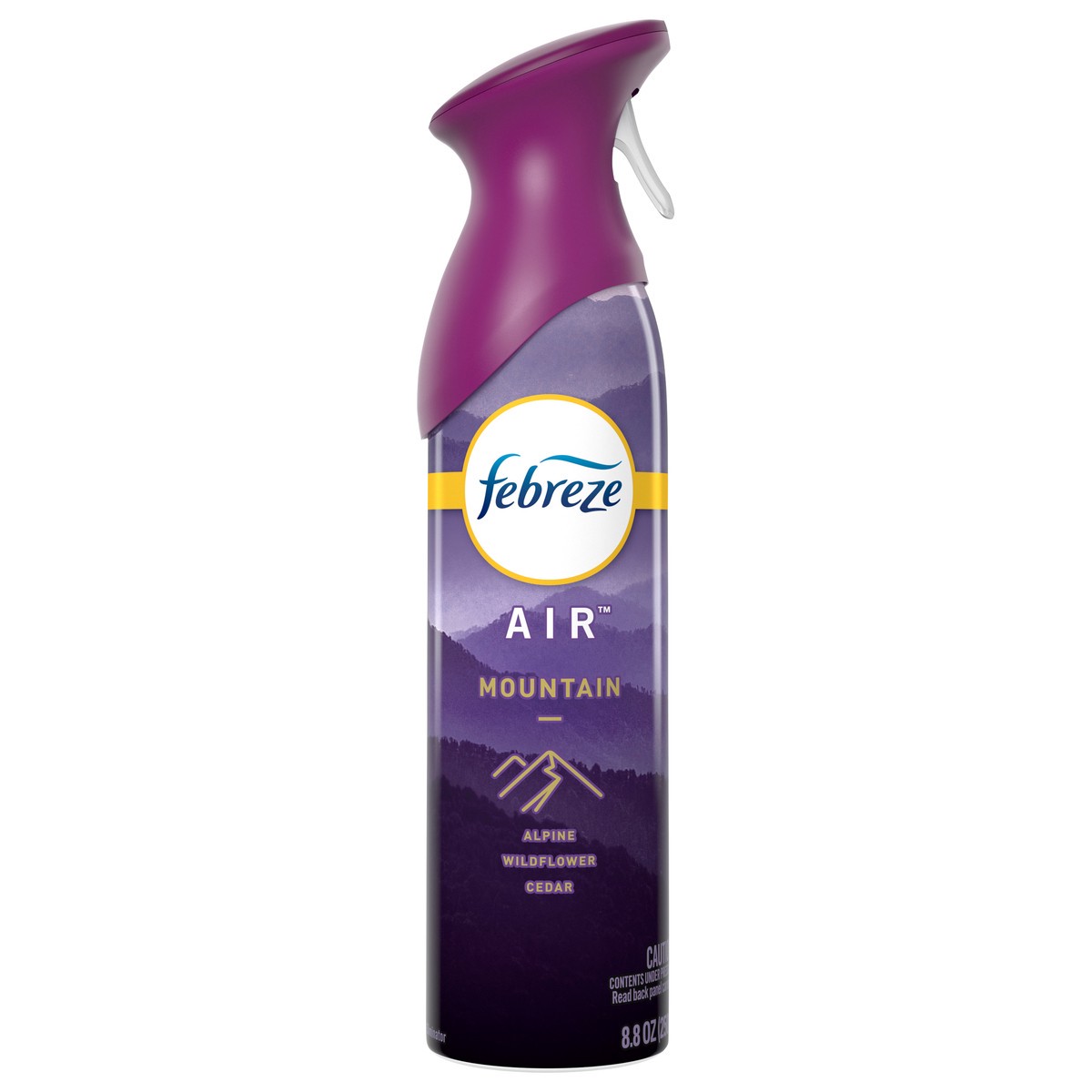 slide 1 of 4, Febreze Air Freshener Spray, Odor-Fighting Room Spray, Mountain Scent, 8.8oz, 1 Count, 8.8 oz