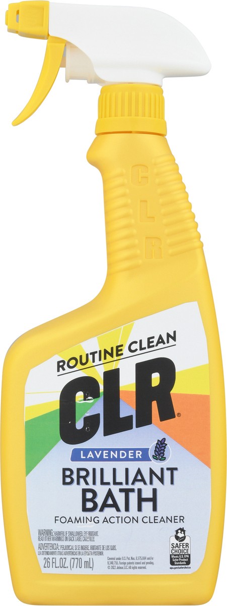 slide 7 of 9, CLR Brilliant Bath Lavender Foaming Cleaner 26 fl oz, 26 fl oz