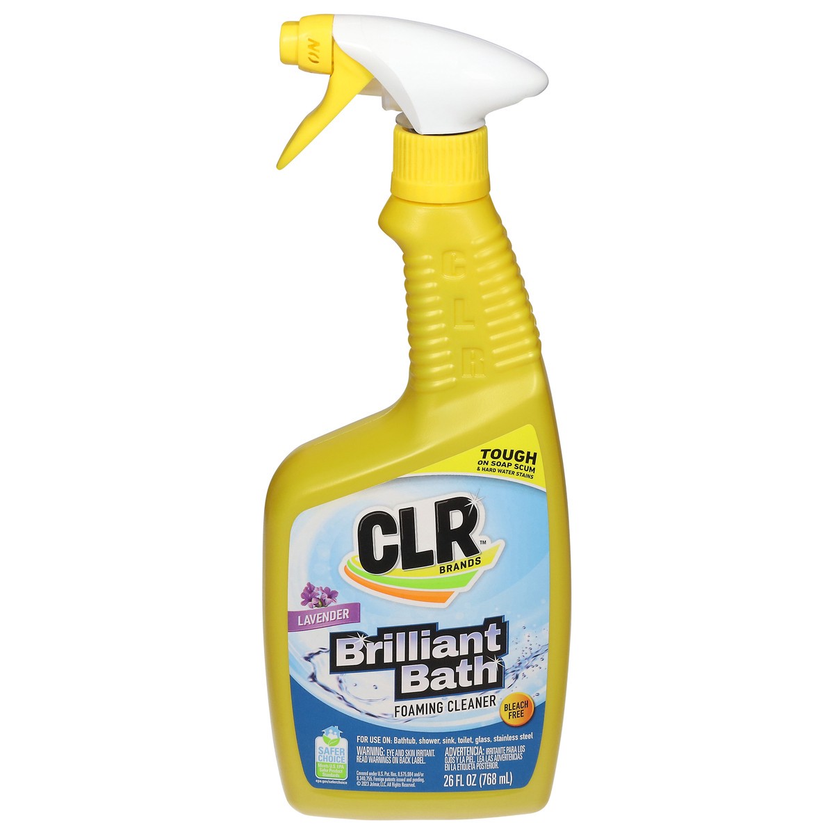 slide 1 of 9, CLR Brilliant Bath Lavender Foaming Cleaner 26 fl oz, 26 fl oz