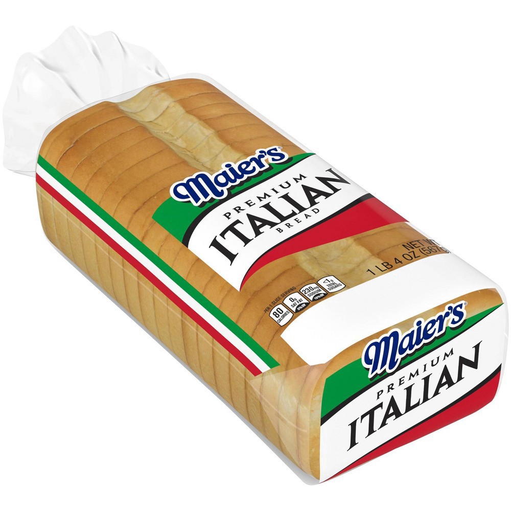 slide 4 of 13, Maier's Premium Italian Bread, 20 oz