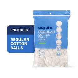 One+Other Regular Cotton Balls, 300 ct