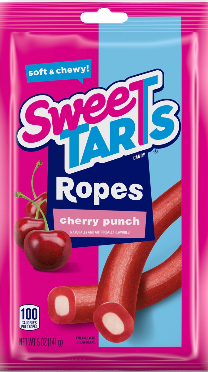 slide 8 of 15, Sweetarts Soft & Chewy Ropes Cherry Punch Flavor, 5 oz