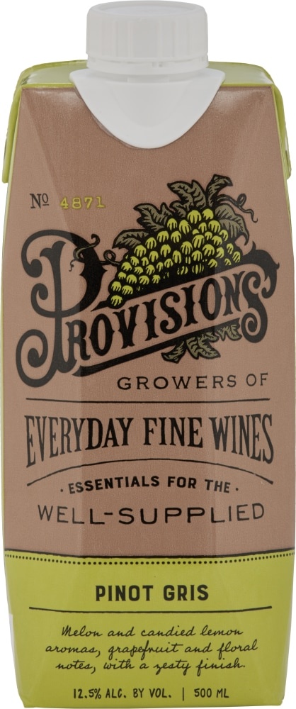 slide 1 of 1, Provisions Pinot Gris, 500 ml