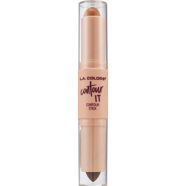 slide 1 of 1, LA COLORS Contour It Stick- Dual Sided - Tan / Deep, 1 ct
