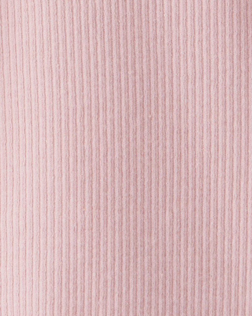 slide 2 of 5, Littleplanet Baby Girl 3-Pack Organic Cotton Ribbed Tees Perfect Pink, Sweet Cream, Moss Green 6M, 1 ct