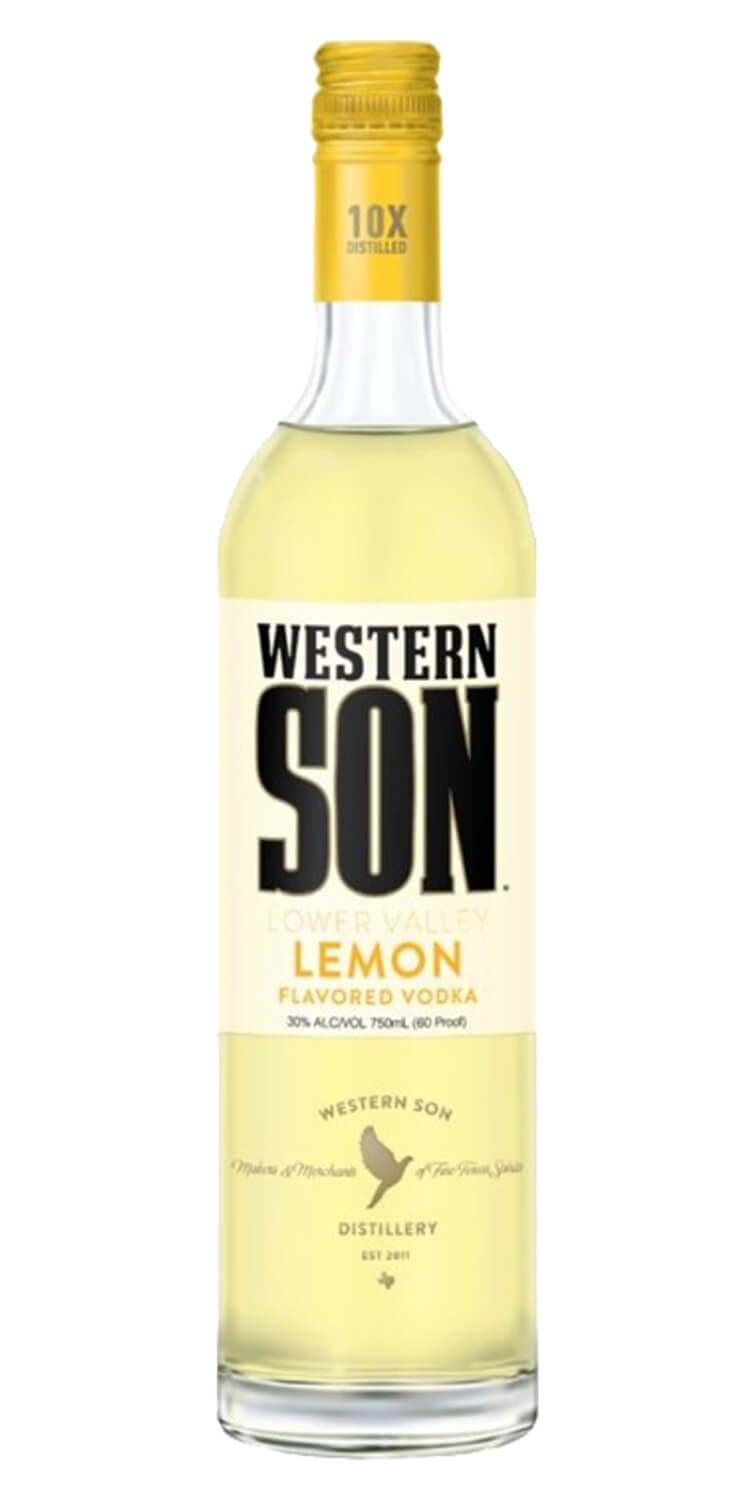 slide 1 of 1, Western Son Vodka Lemon, 750 ml