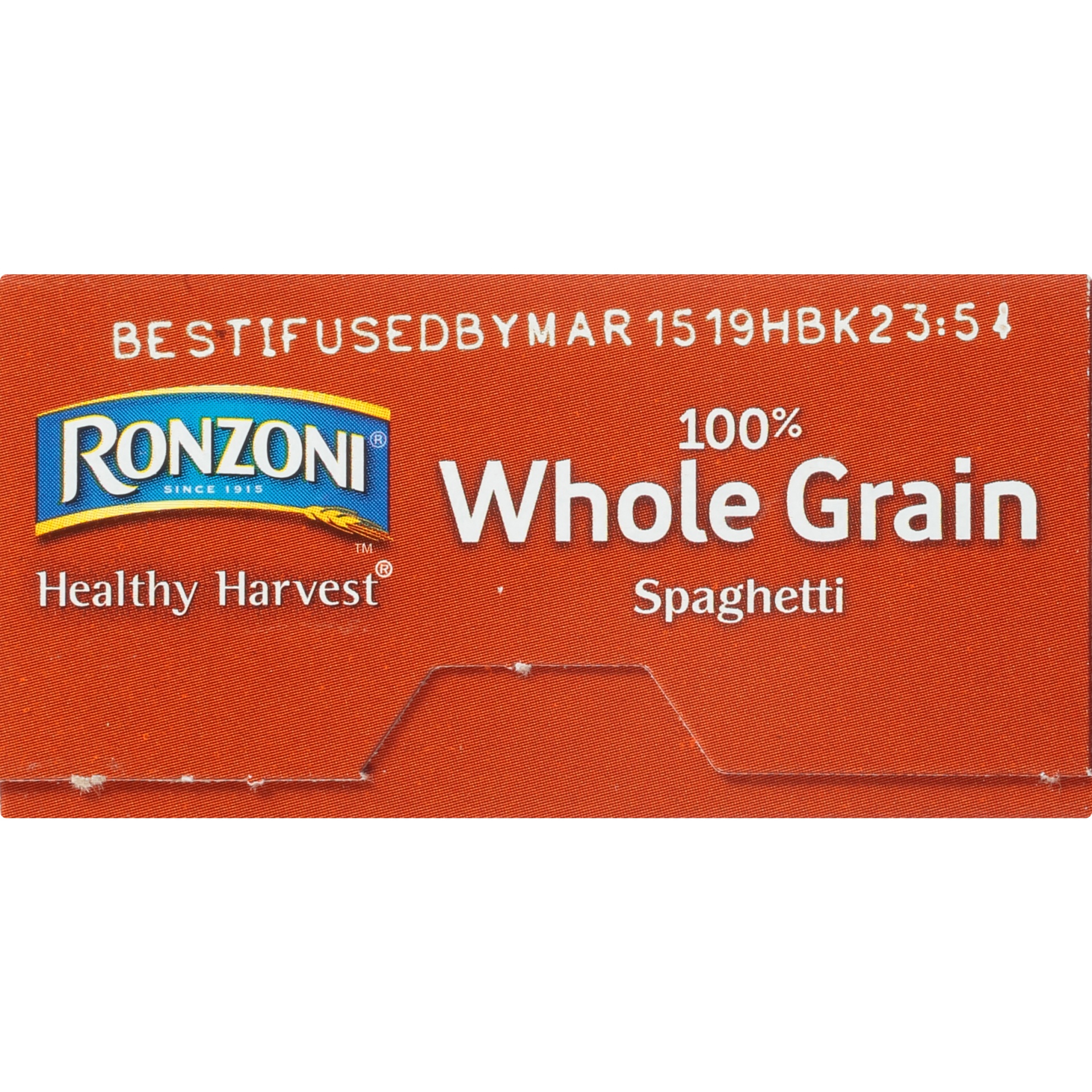 slide 4 of 8, Ronzoni Healthy Harvest 100% Whole Grain Spaghetti Pasta, 16 oz