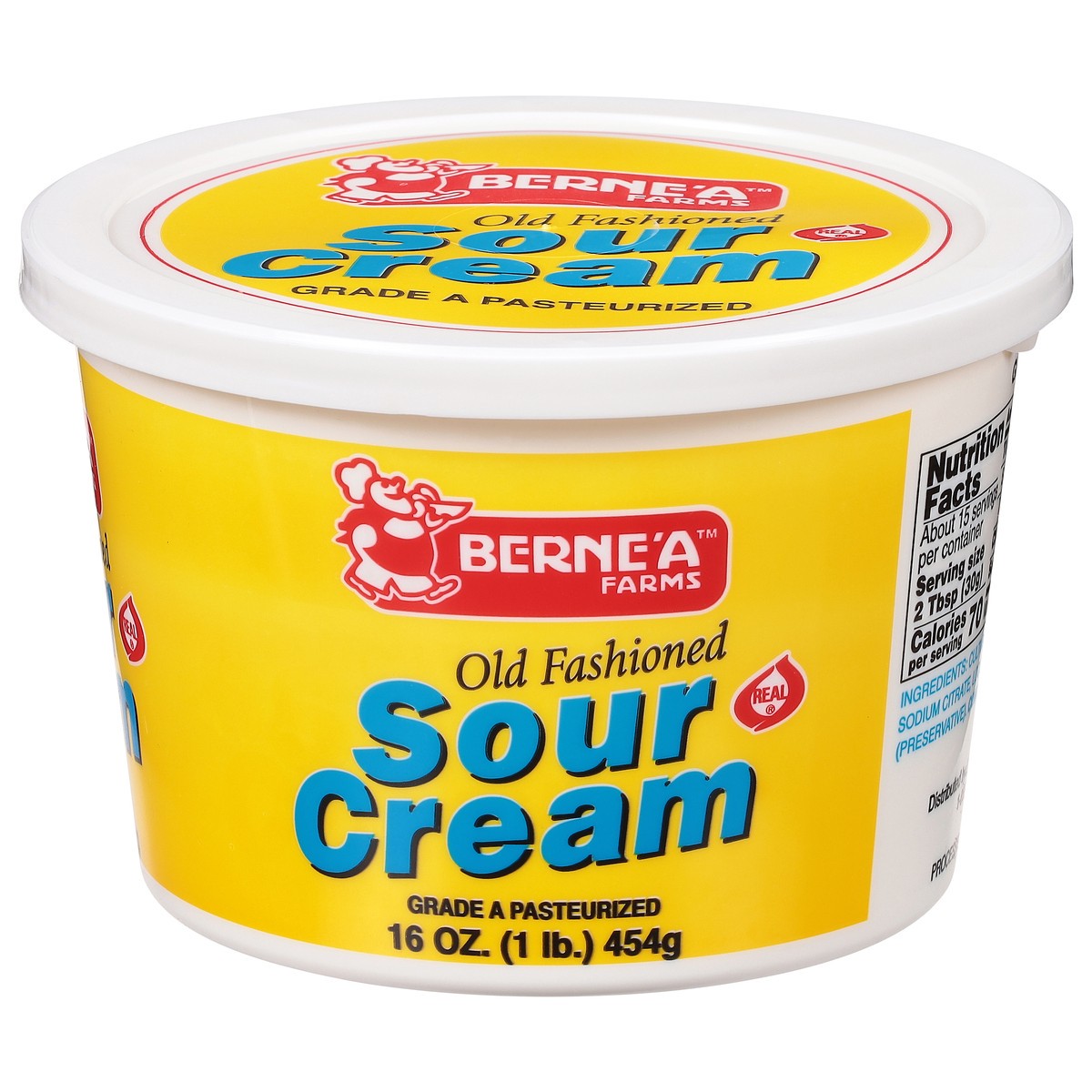 slide 1 of 14, Berne'a Farms Old Fashioned Sour Cream 16 oz, 16 oz