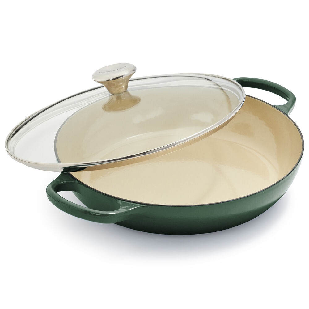 slide 1 of 1, Le Creuset Buffet Casserole with Glass Lid, Artichoke, 3.5 qt