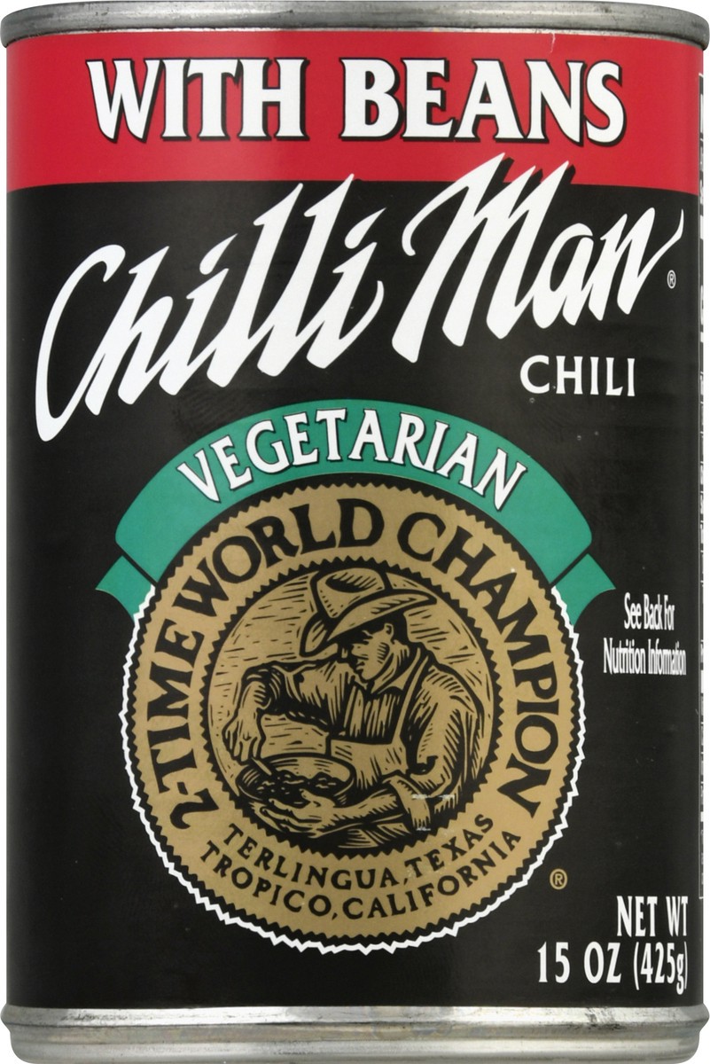 slide 9 of 13, Chilli Man VeGetarian Chili, 15 oz