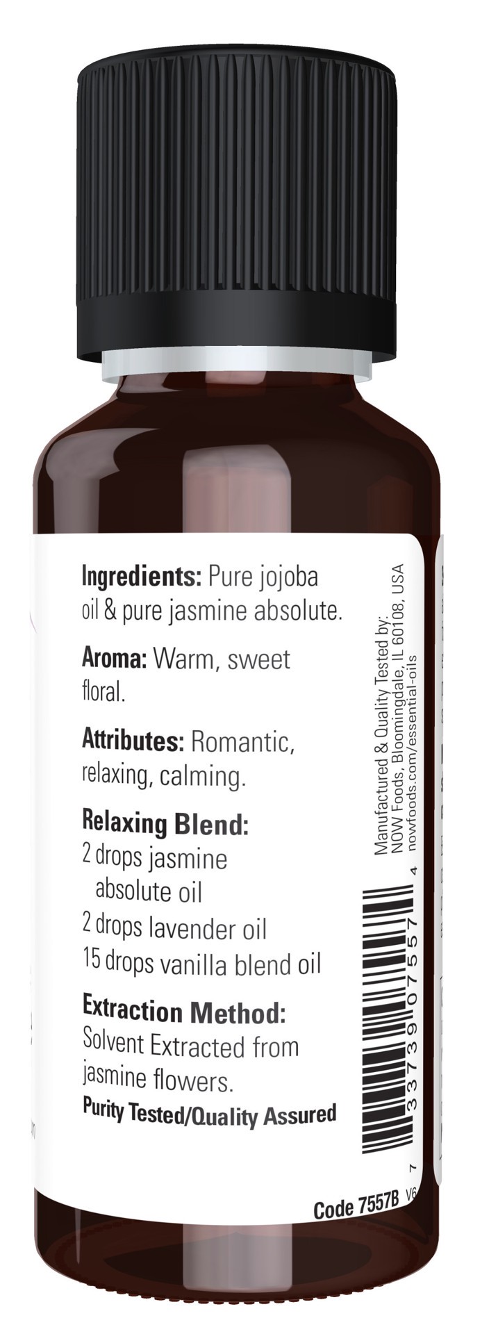 slide 4 of 4, NOW Jasmine Absolute Oil Blend - 1 fl. oz., 1 fl oz