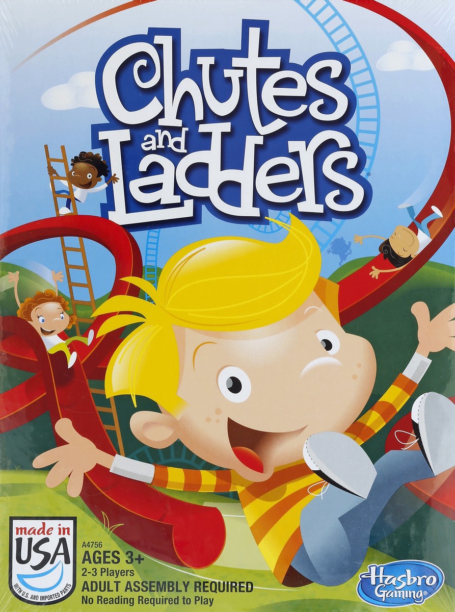 slide 7 of 7, Hasbro Chutes and Ladders Game, 1 ct