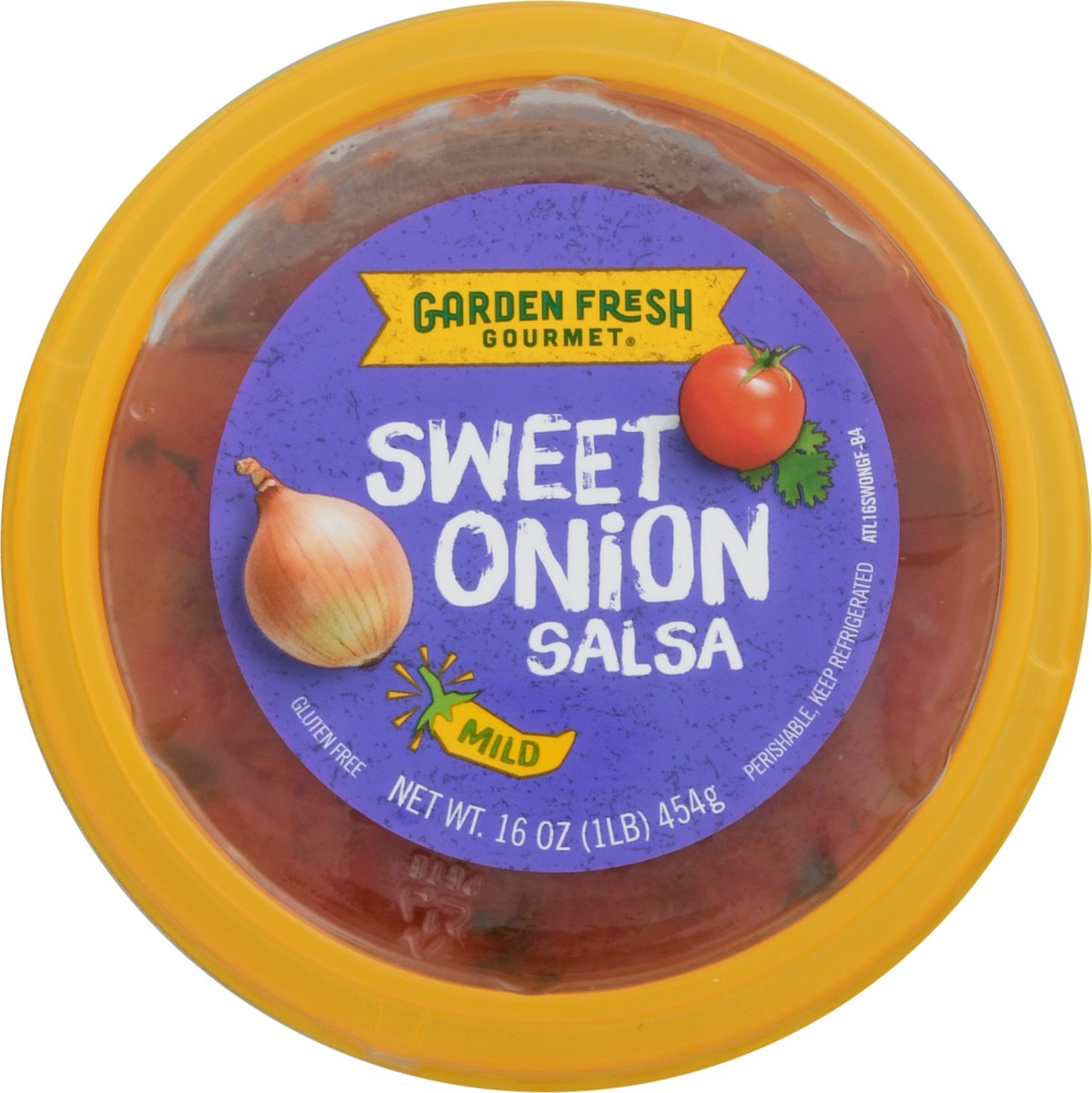 slide 9 of 9, Garden Fresh Gourmet Mild Sweet Onion Salsa 16 oz, 16 oz