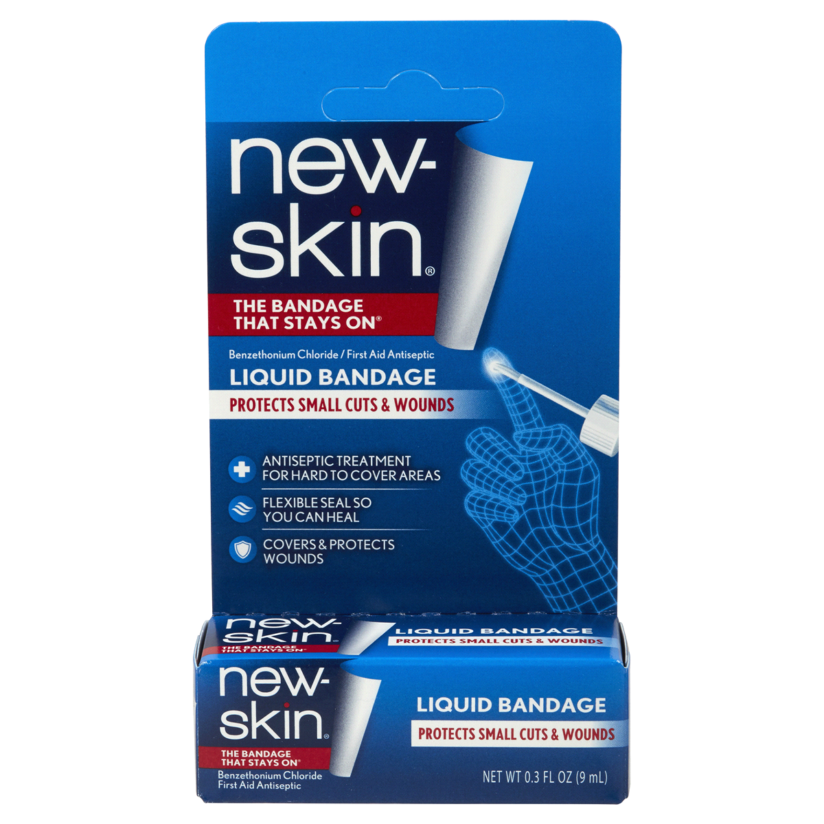 slide 1 of 2, New Skin Liquid Bandage, 0.3 fl oz