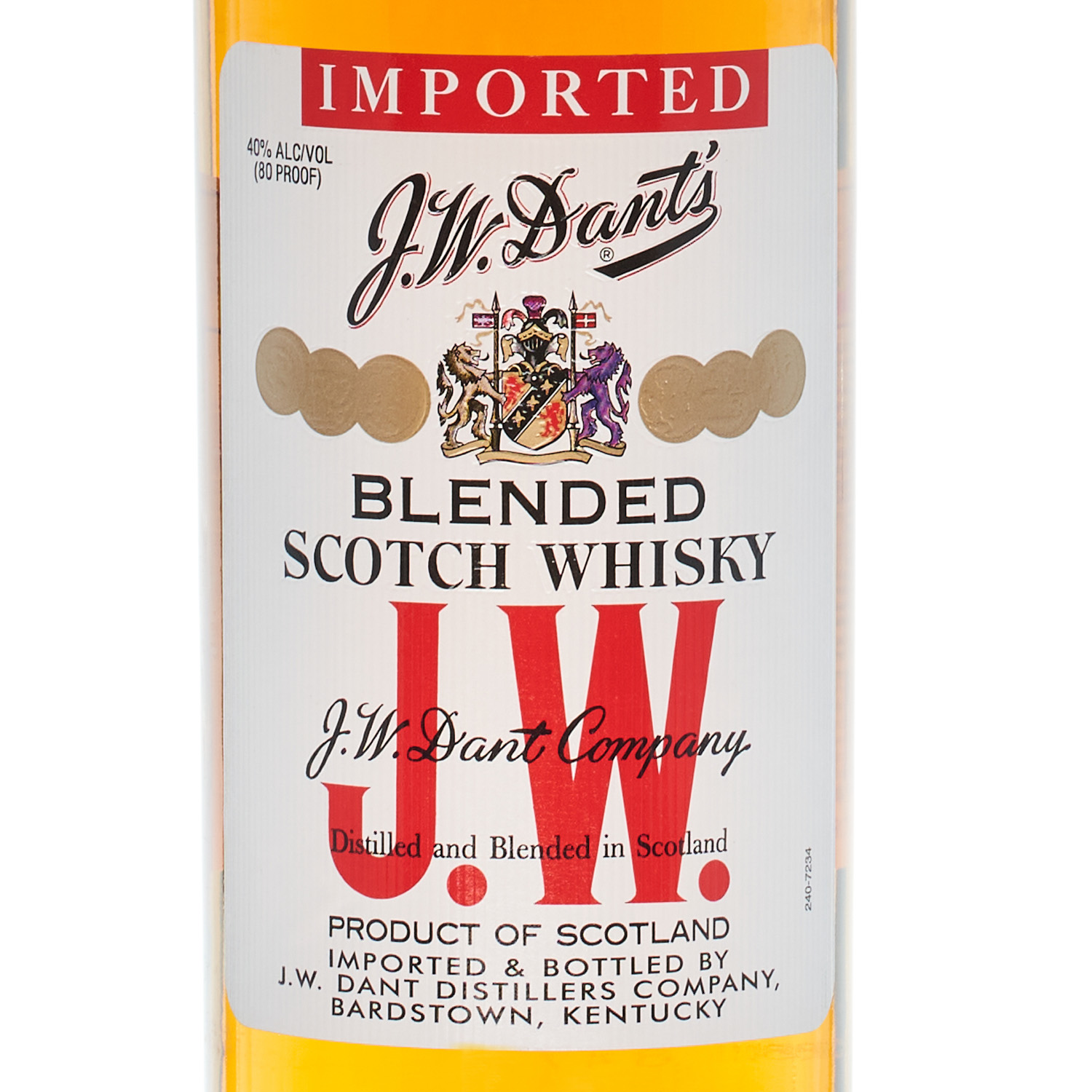 slide 2 of 2, J.W. Dant Scotch, 1750 ml, 1750 ml