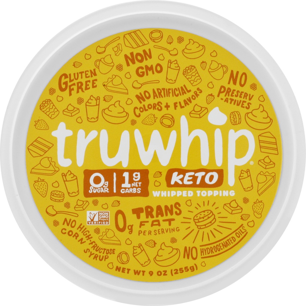 slide 3 of 9, truwhip Keto Whipped Topping 9 oz, 9 oz