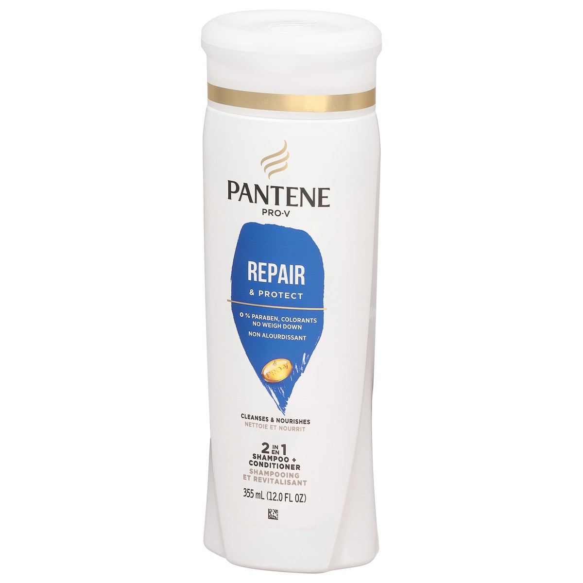 slide 9 of 9, Pantene Repair & Protect 2-in-1 Shampoo & Conditioner 12.0oz, 12 fl oz