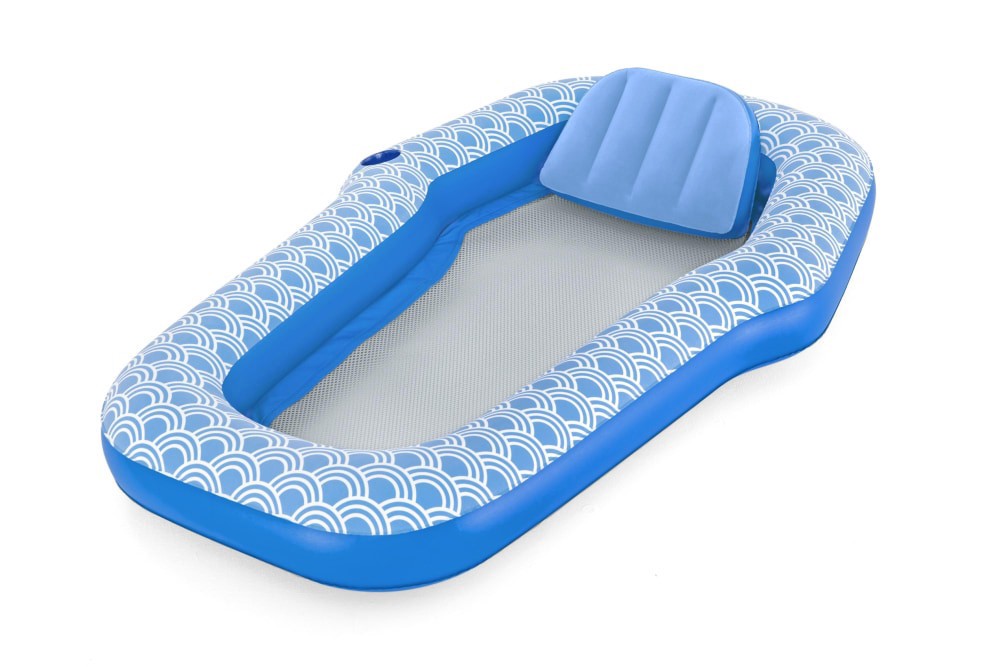 slide 3 of 6, Bestway Comfort Plush Lounge, 70 in